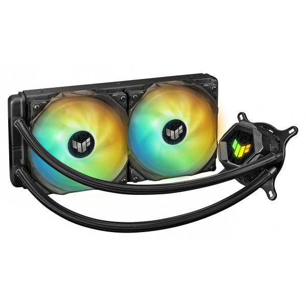 Asus dissipatore a liquido asus tuf gaming lc 240 argb sync pwm 2120x120x25 mm 29dba 2000rpm