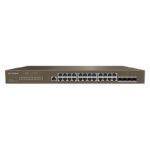 Switch ip-com g5328f 24p gigabit+4p sfp 1p console, l3 cloud managed