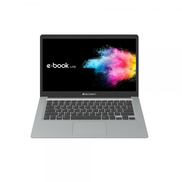 Microtech e-book lite 2 ebl14c-w3 notebook, processore intel celeron n4020, ram 4gb, hdd 64gb emmc, display 14.1``, windows 10 pro edu