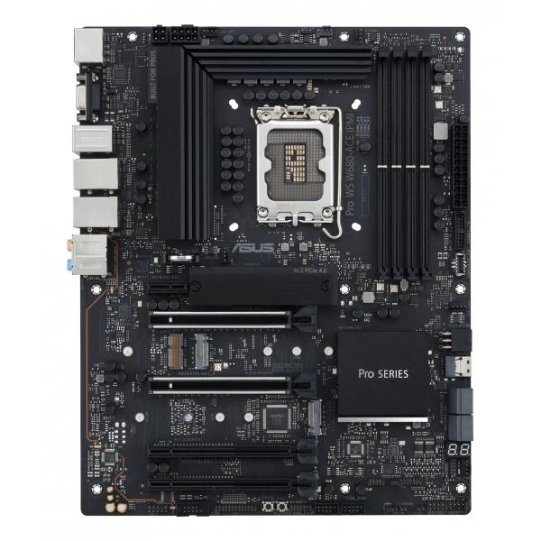 Asus pro ws w680-ace scheda madre ipmi atx lg 1700 ddr5-sdram m.2 nvme sata iii hdmi displayport 4xusb-a 3.2 1xusb-c 3.2