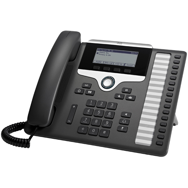 Cisco ip phone 7861 telefono voip sip, srtp 16 linee schermo 3.5 2 x ethernet 10base-t/100base-tx