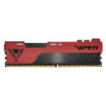 Patriot memory viper elite ii ddr4 4000 8gb c20 modulo di memoria gaming ram xmp 2.0 nero/rosso