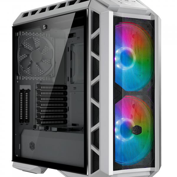 Cooler master mastercase h500p mesh argb midi tower bianco