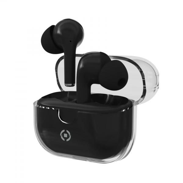 Celly auricolari true wireless in-ear trasparente/bianco