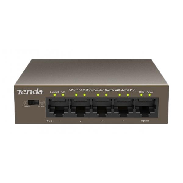 Tenda switch unmanaged 5 porte lan 10-100 4 porte poe