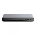 Belkin dock thunderbolt 3 pro con cavo thunderbolt 3 da 0.8 m (compatibile con macos e windows doppio monitor 4k hd trasferimento dati fino a 40 gbps usb pd 85 w power e lettore di schede sd)