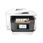 Hp officejet pro 8730 stampante multifunzione ink-jet a colori formato max a4 24 ppm 1.200 dpi colore bianco grigio