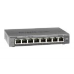 Netgear sw 8p 10 100 1000 mbps metal case