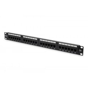 Link pannello patch 19 non schermato 24 porte rj45 per reti categoria 6a