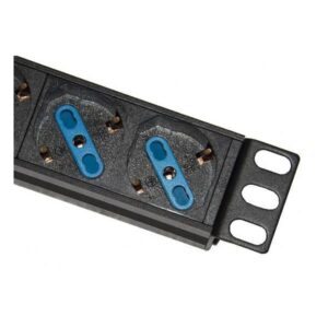 Link multipresa da rack 19 9 prese universali con interruttore spina italiana 16a