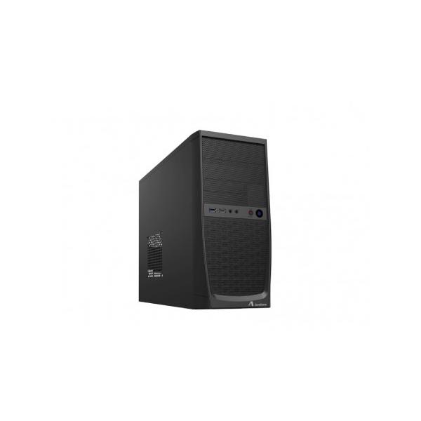 Adj 200-00052 pc case mini-tower no psu bk microatx-itx 1 usb 2.0 1 usb 3.0
