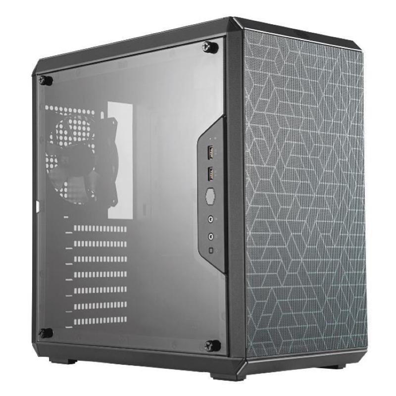 Cooler master cabinet atx midi tower masterbox q500l 7 slot 2x3.5-2,5 2xusb 3.0