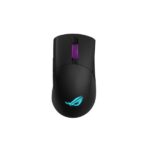 Rog keris wireless mouse gaming tripla connessione cavo-wireless-bluetooth, sensore ottico 16.000 dpi, aura sync rgb, socket switch push-fit, pulsanti laterali intercambiabili, nero