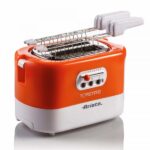 Ariete tostapane 700w 9 livelli di cottura scaldabriosche integrato arancione