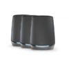 NETGEAR Orbi 860 AX6000 WiFi System black edition Banda tripla [2.4 GHz/5 GHz/5 GHz] Wi-Fi 6 [802.11ax] Nero 4 Interno (NETGEAR Orbi RBK863SB - Wi-Fi-system)