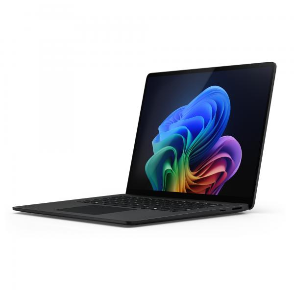 Microsoft Surface Laptop 7 Qualcomm Snapdragon Computer portatile 38,1 cm [15] Touch screen 32 GB LPDDR5x-SDRAM 1 TB SSD Wi-Fi 7 [802.11be] Windows 11 Pro Nero (SURFACE LAPTOP 7 15IN SD X - ELITE 32GB 1TB W11P - BLACK) - Versione UK