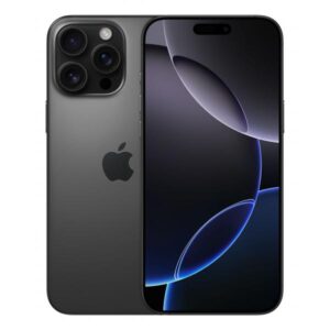 Apple iPhone 16 Pro Max 1TB Titanio Nero (Apple iPhone 16 Pro Max - 5G smartphone - dual-SIM / Internal Memory 1 TB - OLED display - 6.9 - 2868 x 1320 pixels [120 Hz] - 3x rear cameras 48 MP, 48 MP, 12 MP - front camera 12 MP - black titanium)