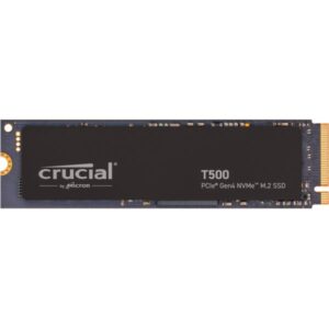Crucial CT4000T500SSD3 drives allo stato solido 4 TB M.2 PCI Express 4.0 NVMe (Crucial T500 - SSD - 4 TB - internal - M.2 2280 - PCIe 4.0 x4 [NVMe])