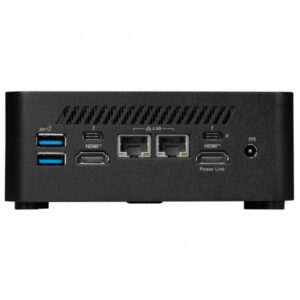 MSI Cubi NUC 1MG-008BDE 0.84L sized PC Nero 120U Intel SoC (MSI Barebone Cubi NUC 1M-008BDE i5-120)