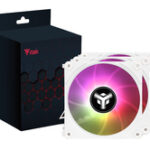 Kit 3x Ventola per case UW12 White - 12cm- ARGB Sync 5V 3pin- 4pin PWM- Senza fili