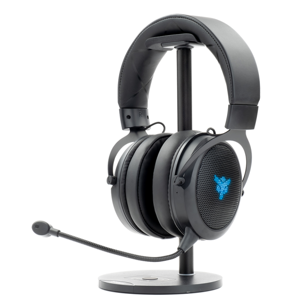 Cuffie Gaming H500WB - Bluetooth- 7 Colori LED- Mic removibile- (stand non incluso)