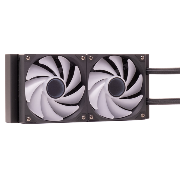 Dissipatore a liquido HYDRO CUBE 240B - 240mm- Skt Universale- PWM fan- ARGB