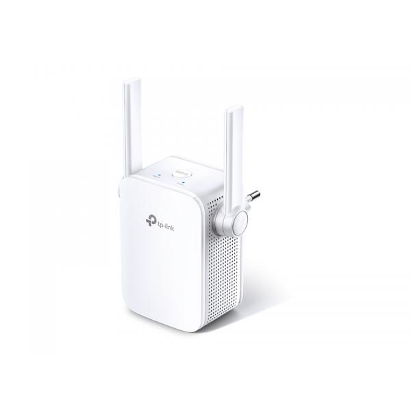 TP-LINK Extender Wi-Fi- 300Mbps- 2T2R- 802.11b/g/n- 1 10/100M LAN- Button- AP mode- 2 antenne interne
