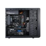 CASE MID-TOWER NO PSU FORCE 500 1USB3 1USB2 BLACK