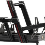 Next Level Racing F- GT Elite 160 Scuderia Ferrari Edition - Rennsimulator-Cockpit - Aluminium, pulverbeschichteter Kohlenstoffstahl - schwarz eloxierte Oberfläche (NLR-E048)