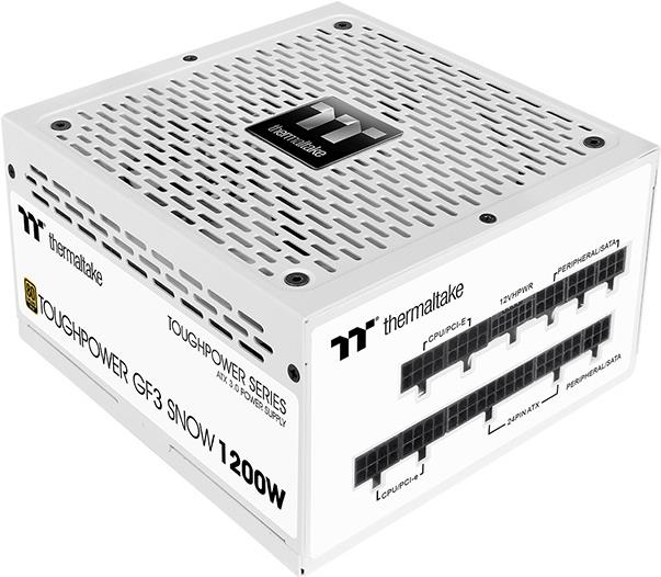 Thermaltake ToughPower GF A3 Snow - TT Premium Edition - Netzteil (intern) - ATX12V 3,0 - EPS12V - 80 PLUS Gold - Wechselstrom 100-240 V - 1200 Watt - aktive PFC - weiß (PS-TPD-1200FNFAGE-N)