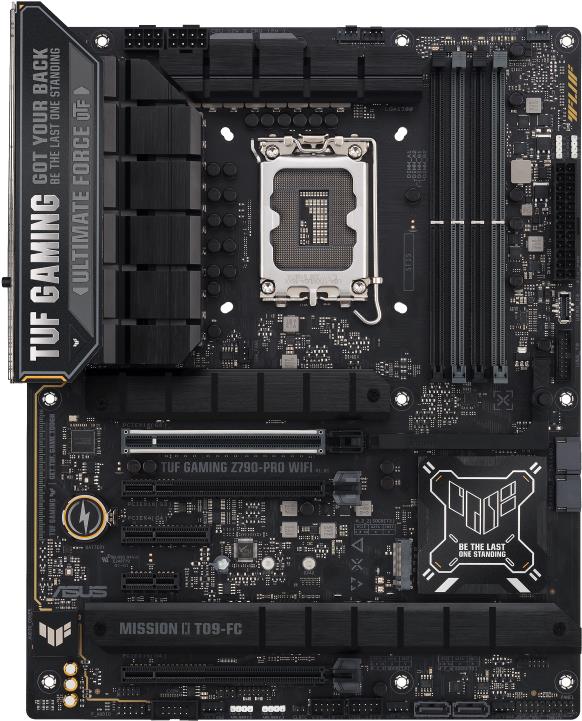 ASUS TUF GAMING Z790-PRO WIFI - Motherboard - ATX - LGA1700-Sockel - Z790 Chipsatz - USB-C 3,2 Gen 2x2, USB-C 3,2 Gen2, USB 3,2 Gen 1, USB 3,2 Gen 2 - Wi-Fi, Bluetooth - Onboard-Grafik (CPU erforderlich) - HD Audio (8-Kanal) (90MB1FJ0-M0EAY0)