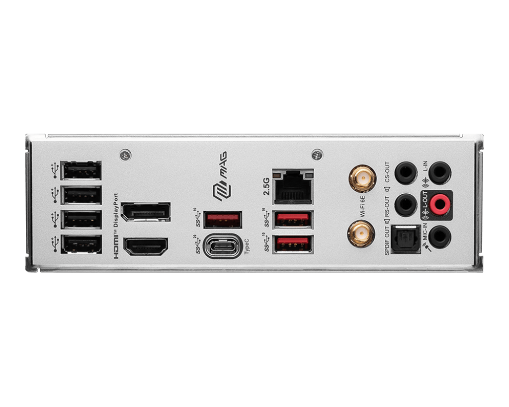 MSI MAG B760M MORTAR WIFI II - Motherboard - micro ATX - LGA1700-Sockel - B760 Chipsatz - USB 3,2 Gen 1, USB 3,2 Gen 2, USB-C 3,2 Gen2, USB-C 3,2 Gen 2x2 - 2,5 Gigabit LAN, Wi-Fi, Bluetooth - Onboard-Grafik (CPU erforderlich) - HD Audio (8-Kanal) (7E13-001R)