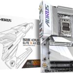GIGABYTE AORUS B650E ELITE X AX ICE - Motherboard - ATX - Socket AM5 - AMD B650 Chipsatz - USB-C 3,2 Gen2, USB 3,2 Gen 2, USB 3,2 Gen 1, USB-C 3,2 Gen 2x2 - 2,5 Gigabit LAN, Wi-Fi 6E, Bluetooth - Onb