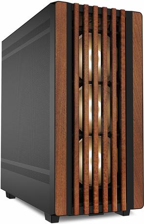 Sharkoon REBEL C70M RGB - Full Tower - PC - Schwarz - Holz - ATX - micro ATX - Mini-ITX - Metall - Blau - Grün - Rot (4044951040179)