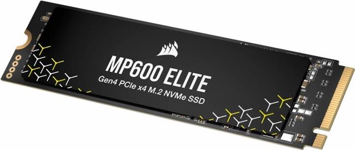 CORSAIR MP600 ELITE - SSD - verschlüsselt - 2TB - intern - M.2 2280 - PCIe 4,0 x4 (NVMe) - 256-Bit-AES (CSSD-F2000GBMP600ENH)