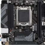Gigabyte B650I AX - 1,0 - Motherboard - Mini-ITX - Socket AM5 - AMD B650 Chipsatz - USB 3,2 Gen 1, USB-C 3,2 Gen 1, USB 3,2 Gen 2 - 2,5 Gigabit LAN, Wi-Fi 6E, Bluetooth - Onboard-Grafik (CPU erforder