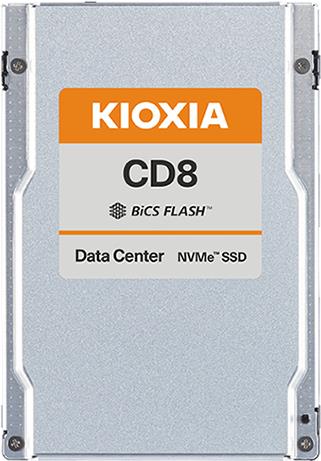 KIOXIA CD8-R Series KCD8XRUG960G - SSD - Read Intensive - 960GB - Datencenter SSD - intern - 2,5" (6,4 cm) - PCIe 4,0 x4 (NVMe) (KCD8XRUG960G)
