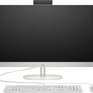 HP 27-cr0109ng Intel® Core™ i3 i3-N300 68,6 cm (27") 1920 x 1080 Pixel All-in-One-PC 8 GB DDR4-SDRAM 512 GB SSD FreeDOS Wi-Fi 6 (802.11ax) Weiß (9U7M0EA#ABD)