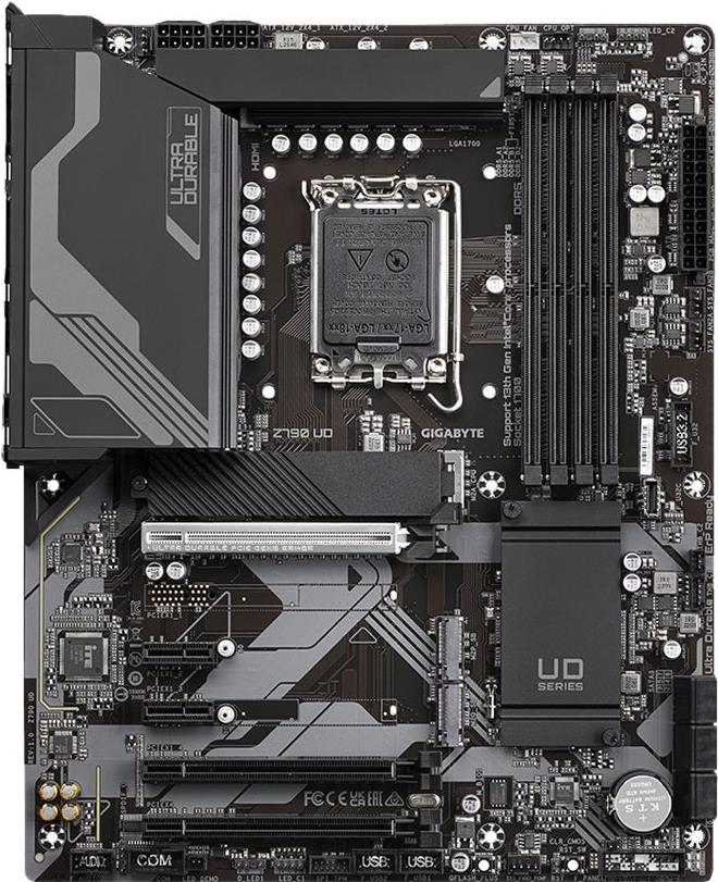 Gigabyte Z790 D - 1,0 - Motherboard - ATX - LGA1700-Sockel - Z790 Chipsatz - USB 3,2 Gen 1, USB-C 3,2 Gen2, USB-C 3,2 Gen 1, USB 3,2 Gen 2 - 2,5 Gigabit LAN - Onboard-Grafik (CPU erforderlich) - HD Audio (8-Kanal) (Z790 D)