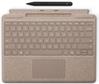Microsoft Surface Pro Keyboard - Tastatur - mit Trackpad, Beschleunigungsmesser, Surface Slim Pen 2 Ablage- und Ladeschale - QWERTZ - Deutsch/Österreichisch - Dune - mit Slim Pen 2 - für Surface Pro 10, Pro 11, Pro 8, Pro 9, Pro Copilot+ PC, Pro Copilot+ PC for Business (8X6-00149)