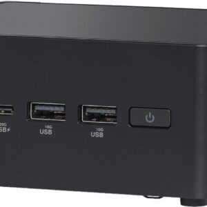 ASUS NUC 14 Pro RNUC14RVHI300003I - Barebone - Mini-PC - 1 x Core 3 100U / 1,2 GHz - RAM 0GB - Intel Graphics - Wi-Fi 6E, 1GbE, 2,5GbE, Bluetooth 5,3 - WLAN: Bluetooth 5,3, 802,11a/b/g/n/ac/ax (Wi-Fi 6E) - Schwarz (90AR0072-M00050)