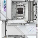 GIGABYTE AORUS X870E PRO ICE - Motherboard - ATX - Socket AM5 - AMD X870E Chipsatz - USB-C 3,2 Gen 2x2, USB4, USB 3,2 Gen 1, USB 3,2 Gen 2 - 2,5 Gigabit LAN, Bluetooth, Wi-Fi 7 - Onboard-Grafik (CPU