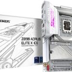 GIGABYTE AORUS Z890 ELITE X ICE - Motherboard - ATX - LGA1851-Sockel - Z890 Chipsatz - USB4, USB-C 3,2 Gen 2x2, USB 3,2 Gen 2, USB 3,2 Gen 1 - 2,5 Gigabit LAN, Bluetooth, Wi-Fi 7 - Onboard-Grafik (CP