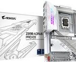 GIGABYTE AORUS Z890 PRO ICE - Motherboard - ATX - LGA1851-Sockel - Z890 Chipsatz - USB4, USB 3,2 Gen 2, USB 3,2 Gen 1, USB-C 3,2 Gen 2x2 - 5 Gigabit Ethernet, Bluetooth, Wi-Fi 7 - Onboard-Grafik (CPU