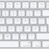 Apple Magic Keyboard with Touch ID and Numeric Keypad - Tastatur - USB-C - kabellos - Bluetooth - QWERTZ - Deutsch - weiße Tasten (MXK73D/A)