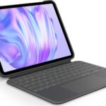 Logitech Combo Touch - Tastatur und Foliohülle - mit Trackpad - hinterleuchtet - Apple Smart connector - QWERTZ - Schweiz - Graphite - für Apple 11-inch iPad Pro M4 Wi-Fi, M4 Wi-Fi + Cellular (920-01