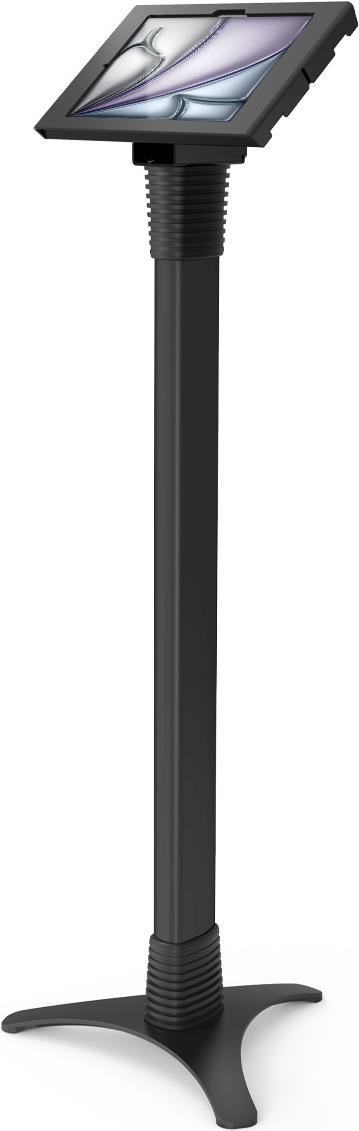 Compulocks iPad Air M2 & M3 11", Apex Enclosure Portable Floor Stand - Black - Gehäuse - tragbar - für Tablett - verriegelbar - hochwertiges Aluminium, Metallrahmen - Schwarz - Bildschirmgröße: 27,9 cm (11") - Montageschnittstelle: 100 x 100 mm - Bodenaufstellung - für Apple 11-inch iPad Air M2 Wi-Fi, M2 Wi-Fi + Cellular, M3 Wi-Fi, M3 Wi-Fi + Cellular (147B11APXB)