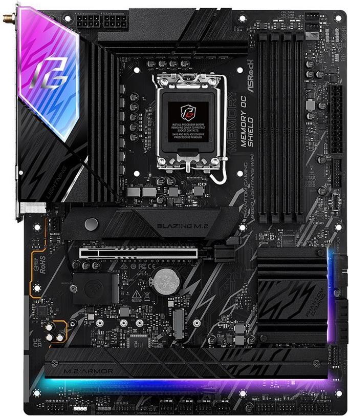 ASRock B860 Lightning WiFi DDR5 Intel S1851 retail (90-MXBR2-A0UAYZ)