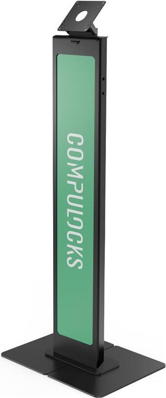 Compulocks Brandable VESA Floor Stand for Screens Up to 32 Inches - Aufstellung - für LCD-Display - brandable, mit großer Basisplatte - Schwarz - Bildschirmgröße: bis zu 81,3 cm (bis zu 32 Zoll) - Bodenaufstellung (140BLBPB)