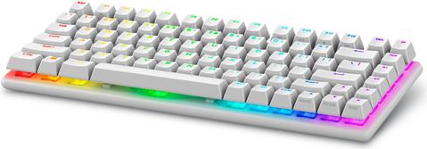 Alienware Pro Wireless Gaming Keyboard Tastatur USB + RF Wireless + Bluetooth Weiß (PRO-KB-W-WW)